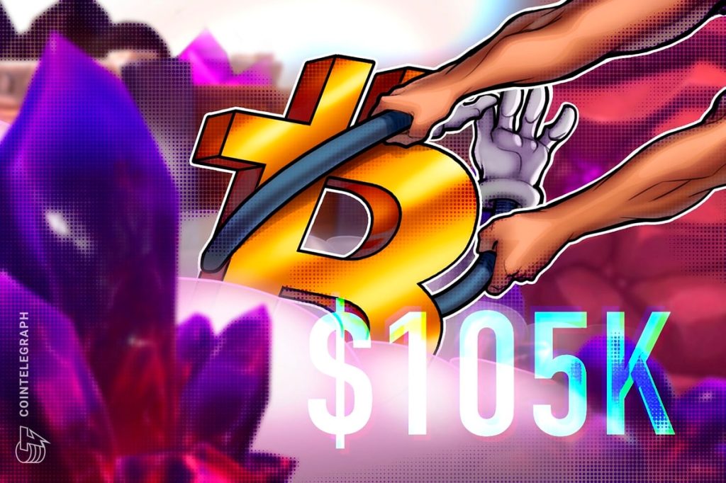 Bitcoin Dips Below $105K But US Banking Stress Eases Bitcoin Dips Below $105K But US Banking Stress Eases