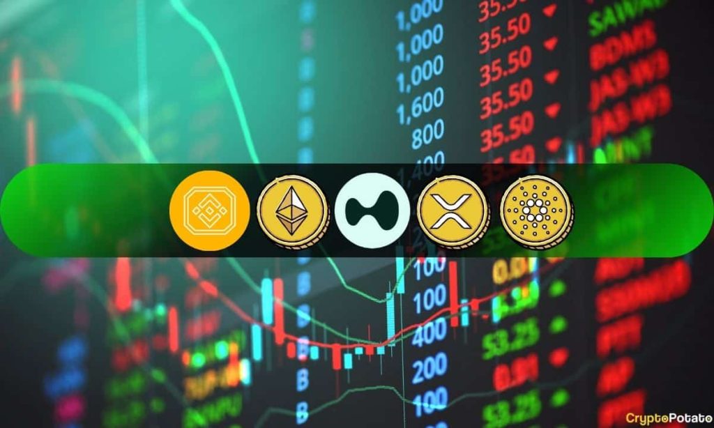 ETH, XRP, ADA, BNB, and HYPE ETH, XRP, ADA, BNB, and HYPE