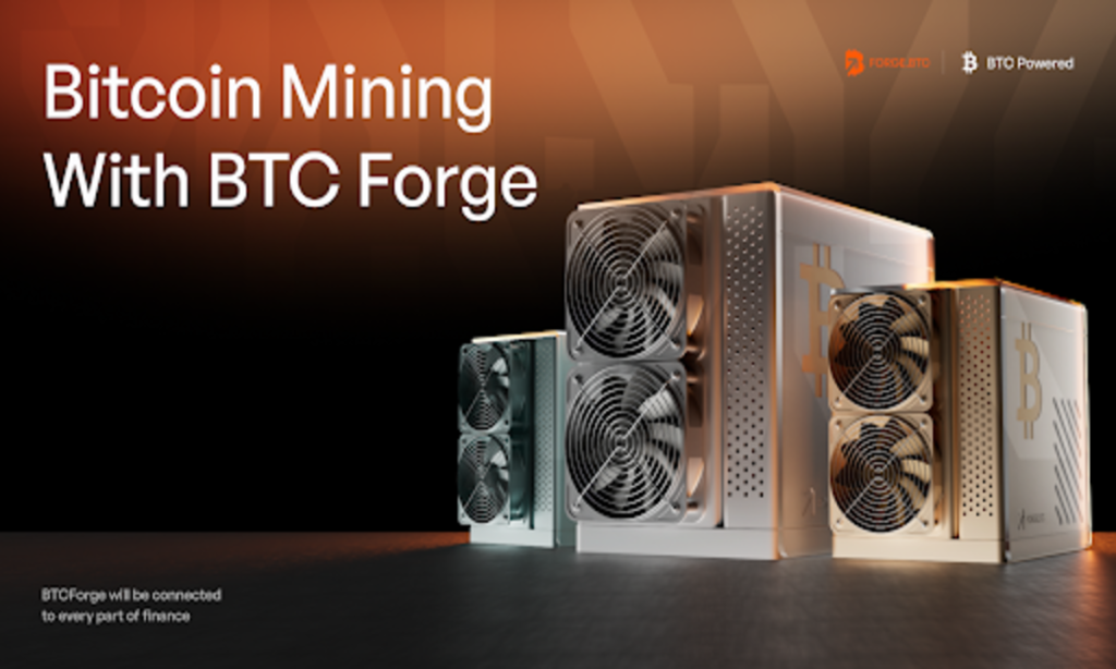 BTC Forge Introduces A New Era Of Cloud Mining, Enabling To Earn Bitcoin Passively Without Hardware