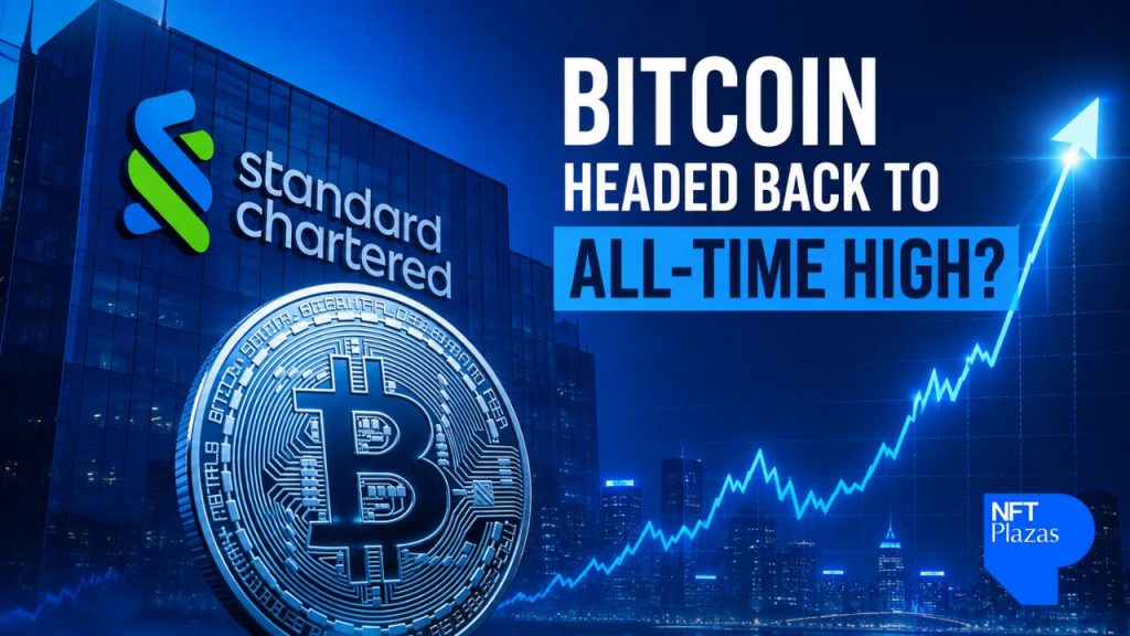Standard Chartered Forecasts Bitcoin Will Retest All-Time High logo